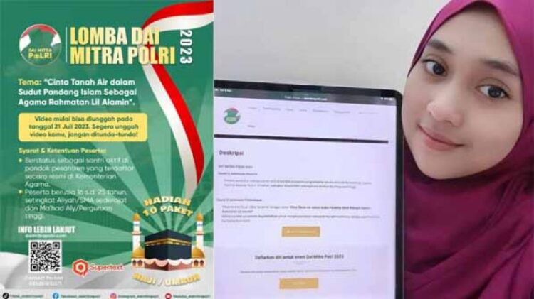 Kompetisi Dai Mitra Polri Dalam Memperingati Hari Santri 2023