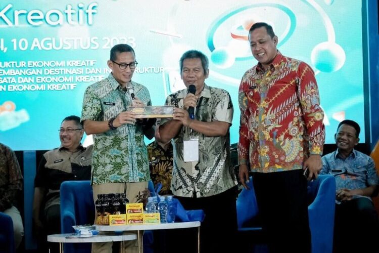 Dorong Kota Bekasi Jadi Kota Kreatif, Menparekraf : Segera Lakukan Uji Petik PMK3I 