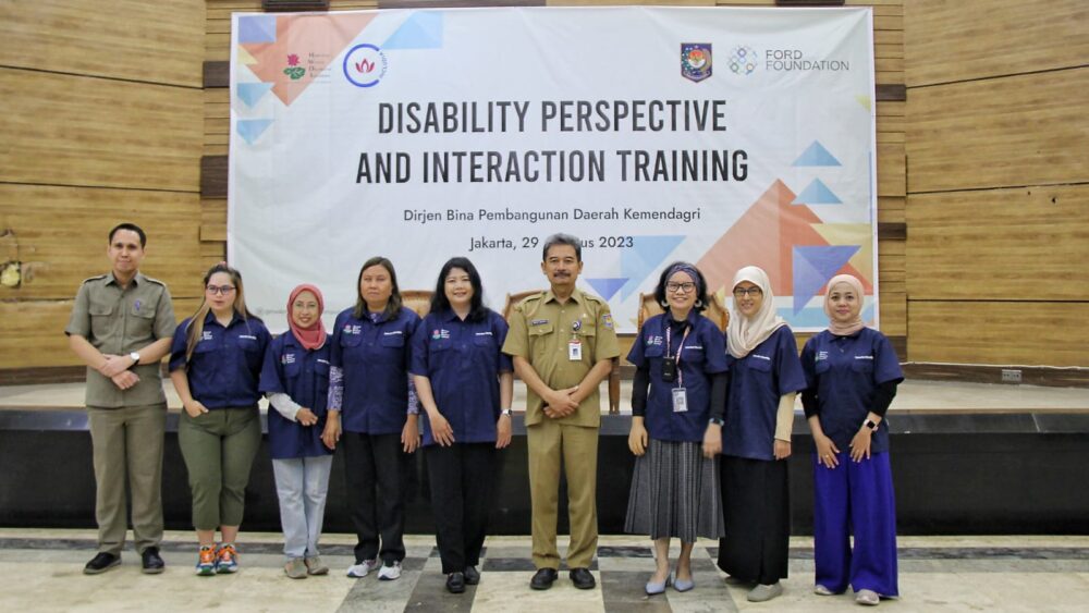 Tingkatkan Layanan Inklusif, Kemendagri Inisiasi Pelatihan Perspektif Disabilitas
