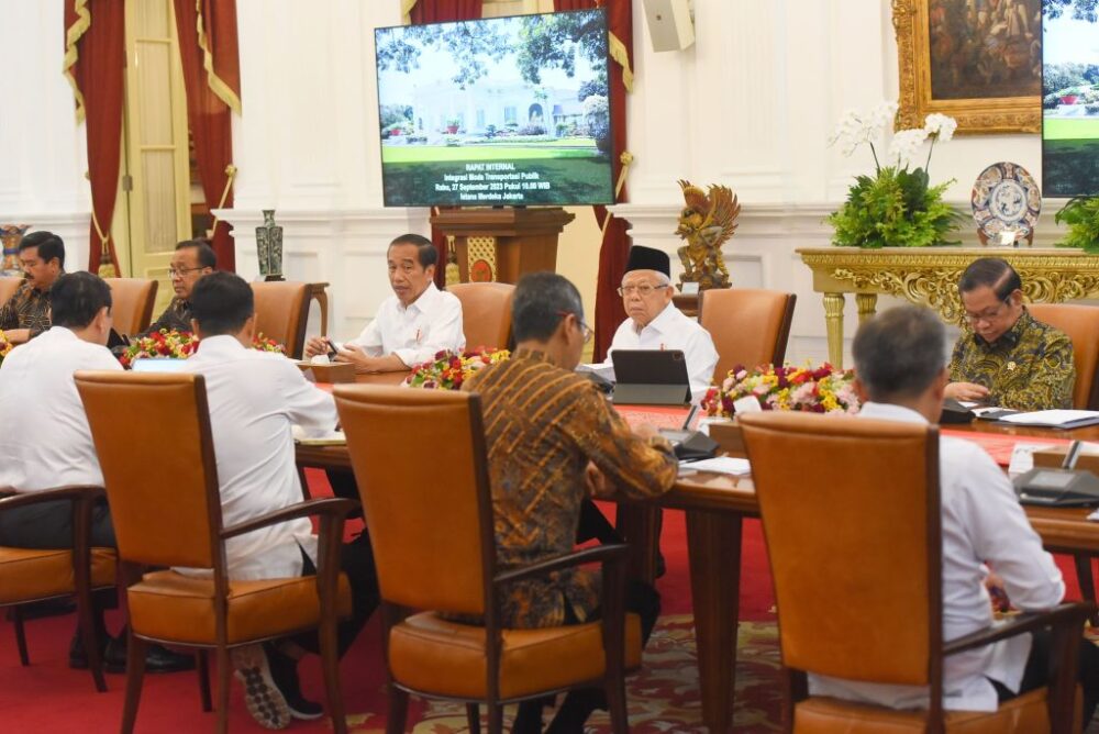 Presiden Jokowi Integrasi Moda
