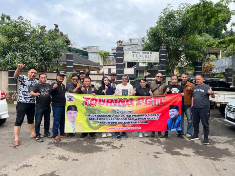 Komunitas Wartawan PGTT Gelar Touring Akhir Tahun