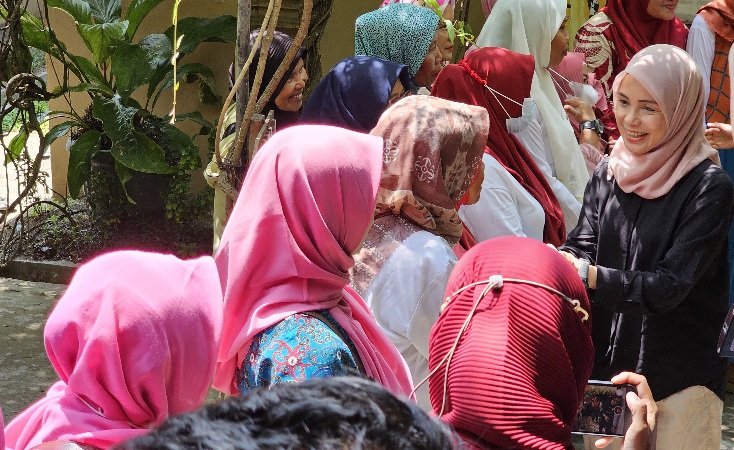 Atikoh Ganjar Safari Politik di Yogyakarta: Bertemu Emak-emak Bahas Strategi Atasi Stunting