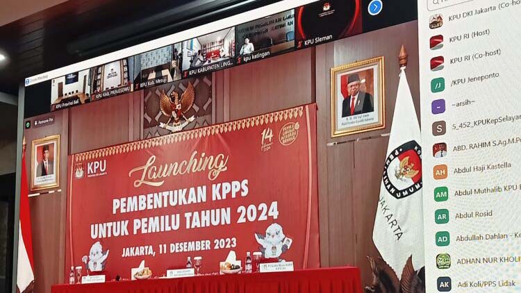 Launching KPPS Seluruh Indonesia Oleh KPU RI