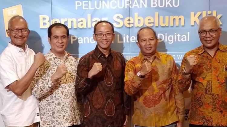 Road To HPN 2024, Wamenkominfo Nezar Patria Meluncurkan Buku "Bernalar Sebelum Klik"