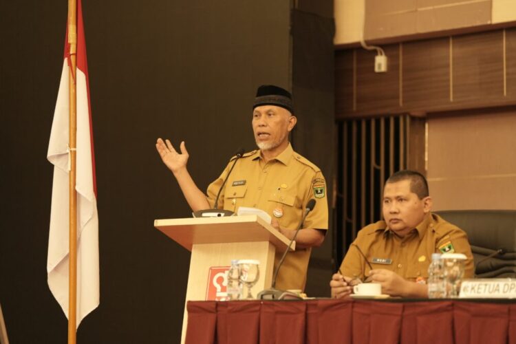 Gubernur Mahyeldi Minta Penyusunan RPJPD Sumbar 2025-2045 Adopsi Kontribusi Ide Masyarakat