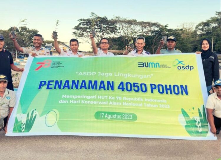 ASDP Berhasil Kumpulkan Lebih dari 830 kg Sampah Plastik selama 2023