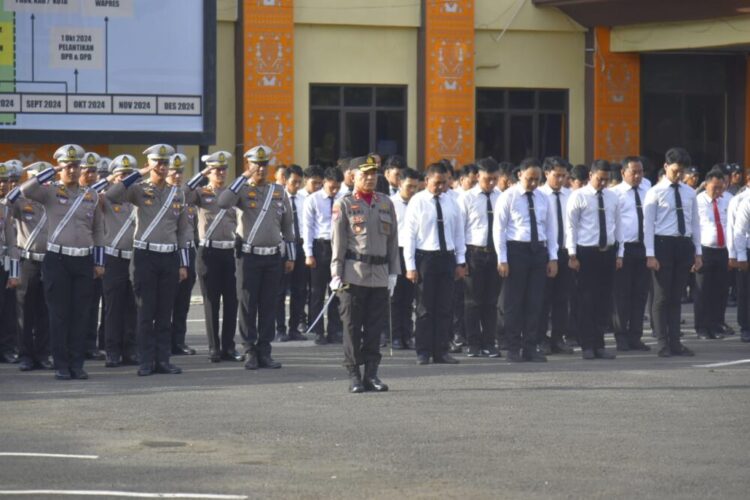 Polda Lampung Gelar Upacara Hari Kesadaran Nasional