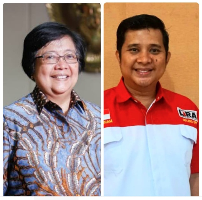Anggota Didzolimi Gakkum KLHK, LSM LIRA Akan Demo Menteri KLHK Siti Nurbaya