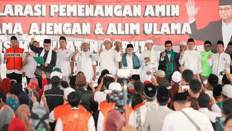 Ajengan dan Alim Ulama se-Garut Deklarasi Dukung Anies-Muhaimin