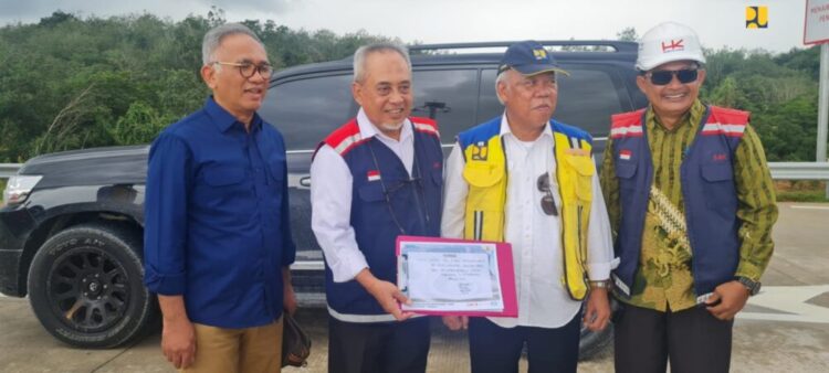 Ruas Tol Bangkinang - Pangkalan Tuntas April 2024, Konektivitas Riau - Sumbar Semakin Mantap