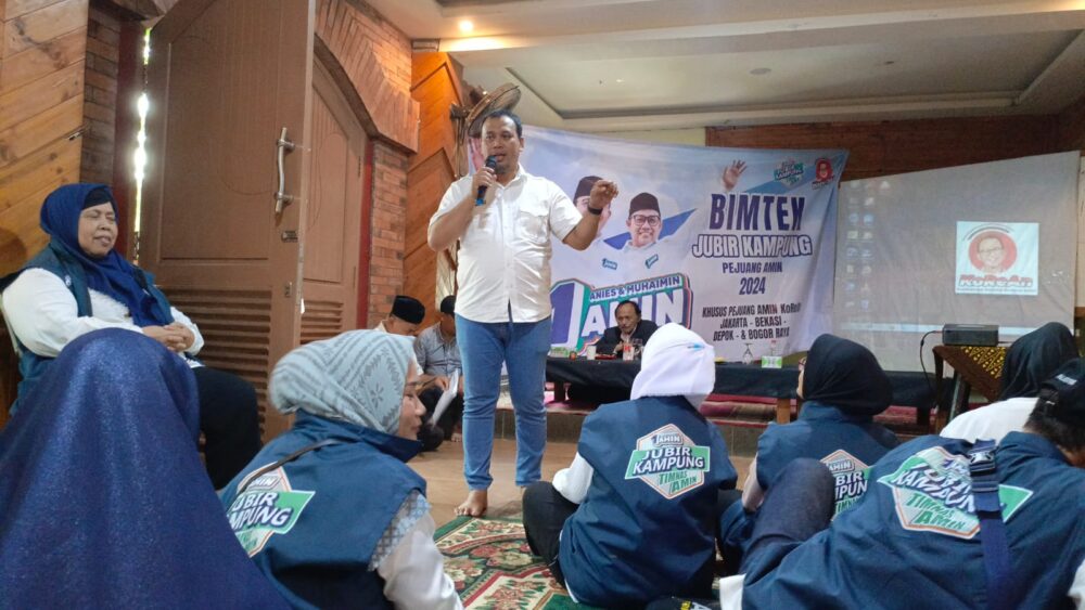 Bimtek Jubir Kampung Digelar oleh Pejuang Amin di Citayam Bogor