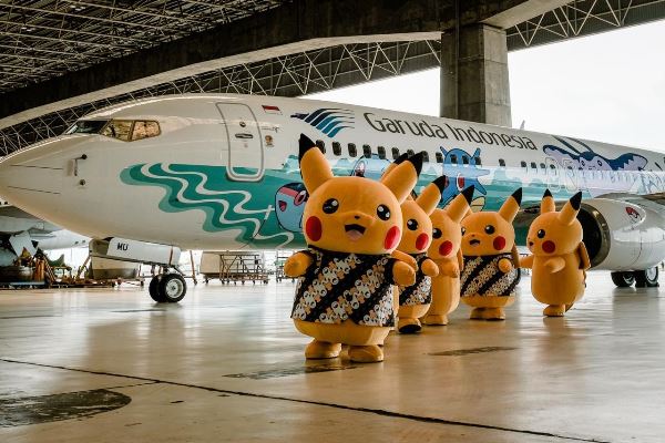 Menparekraf Dukung Livery Pikachu, Kolaborasi Garuda Indonesia dan Pokemon Hadirkan Pengalaman Terbang yang Unik ke Indonesia