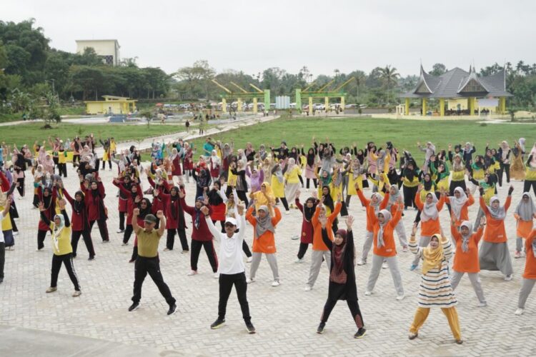 Bupati Safaruddin Resmikan RTH Mahkota Berlian