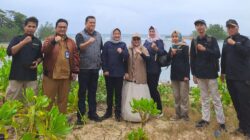 BNPP RI Tinjau Pilar Titik Referensi di Tanjung Sading Kabupaten Bintan