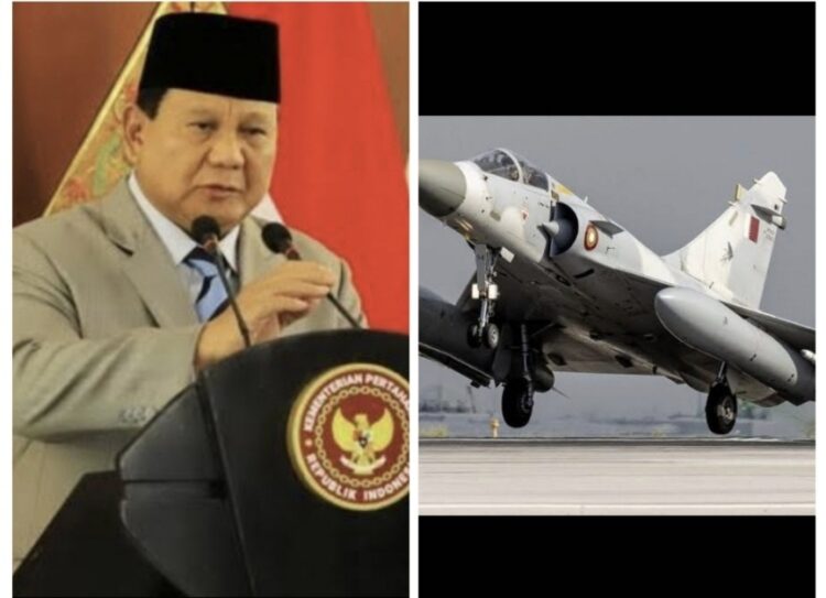 Lembaga Anti-Korupsi Uni Eropa Usut Fee USD 20 Juta untuk Pesawat Tempur Mirage, Connie: Menhan Prabowo Perlu Klarifikasi