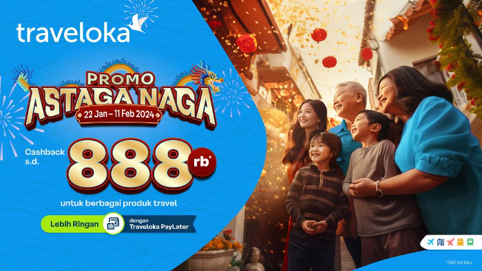 Tips Manfaatkan Tanggal Merah di Februari 2024 untuk Rehat Sejenak bersama Traveloka