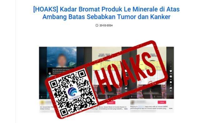 Respon Hoax Isu Bromat di Air Mineral, MUI dan YKMI Ajak Masyarakat Tabayyun