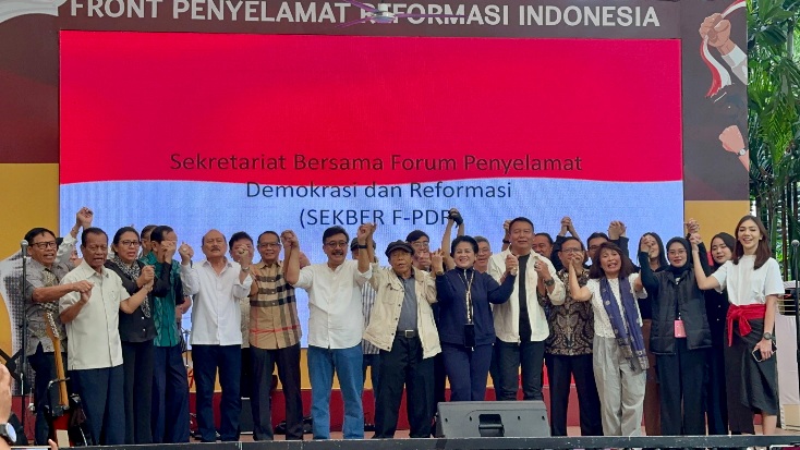 Para Tokoh Deklarasi Forum Penyelamat Demokrasi dan Reformasi