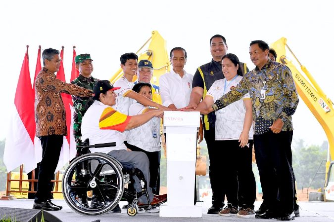 Groundbreaking Pusat Pelatihan Paralimpiade di Karanganyar, Presiden Jokowi: Untuk Tingkatkan Prestasi Atlet
