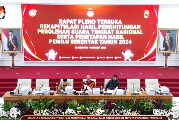 Hasil Rekapitulasi Nasional Suara Pilpres 2024, Prabowo-Gibran Unggul di 26 Provinsi