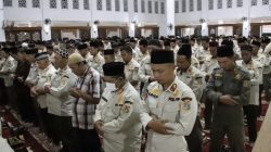 Heru Budi Bukber Bareng Satpol PP DKI Jakarta