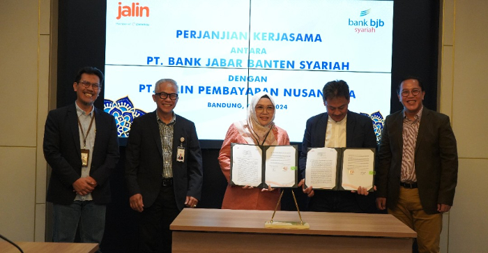 Bank bjb syariah Resmi Tergabung dalam Keanggotaan Jaringan LayananLink