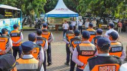 Dishub DKI Lakukan Rekayasa Lalin pada Pencanangan HUT ke-497 Kota Jakarta