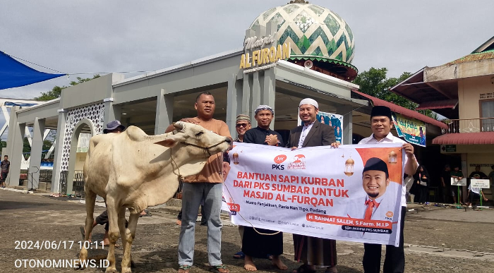 DPW PKS Sumbar Salurkan  79 Hewan Qurban ke Daerah Terdampak Bencana  