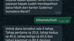 Marak Pencatutan Nama Gubernur Mahyeldi untuk Penipuan