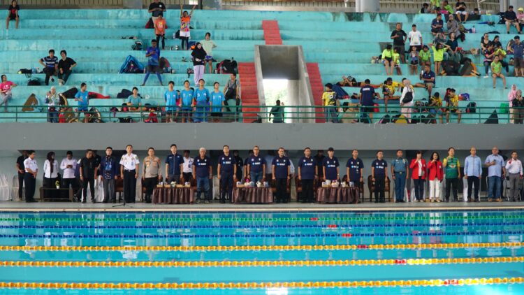 Kejurnas Fin Swimming di Jakabaring Palembang Dibuka Irjen Pol Makhruzi Rahman 