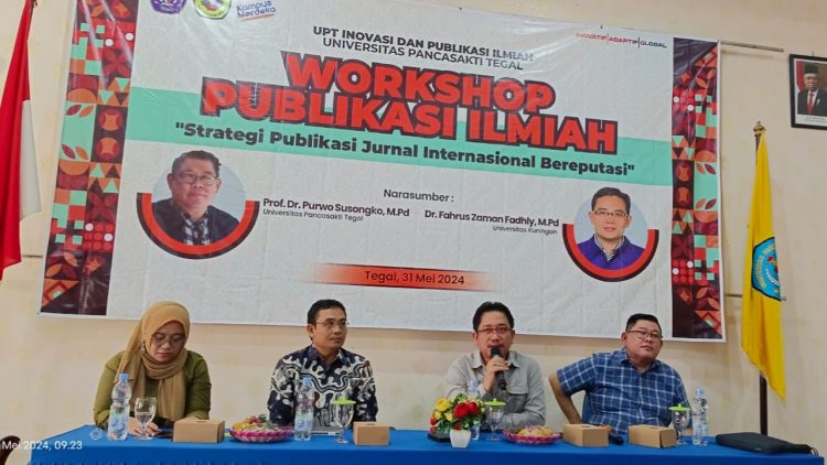 Implementasi Kampus Unggul, UPT IPI UPS Tegal Gelar Workshop Publikasi Ilmiah