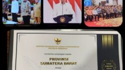 Provinsi Sumbar Raih Nominasi TPID Berkinerja Terbaik Kawasan Sumatera