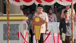 Pj. Gubernur Lampung Buka Perkemahan Antar-Satuan Karya Pramuka Daerah