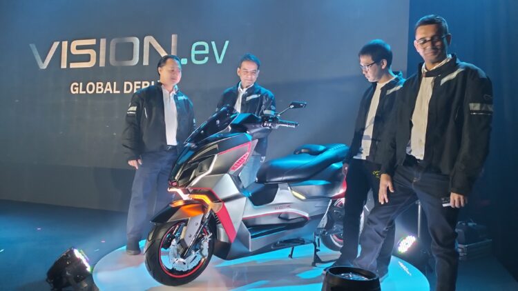 Bakal Mengaspal 2025, IMOTO Resmi Perkenalkan VISION.ev: Motor Listrik Indonesia dengan Keunggulan Speed dan Kecepatan Pengisian Daya