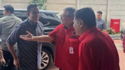 Sambangi DPD PDIP Jakarta, Anies: Insya Allah Terus Cerah!