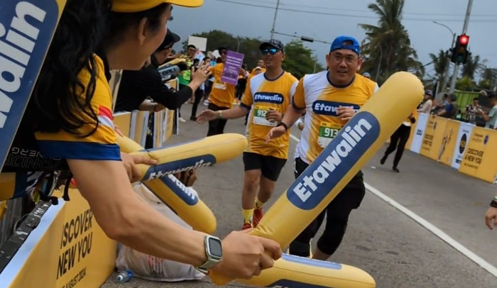 Dukungan Gaya Hidup Sehat, Etawalin Berpartisipasi di Maybank Marathon 2024 Bali 