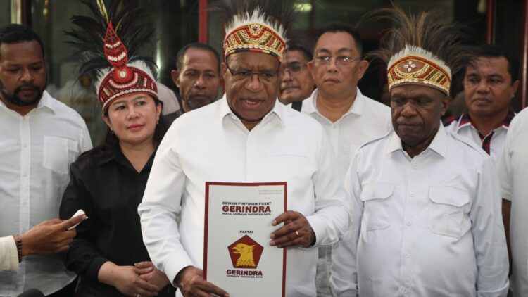 Resmi Diusung Gerindra Jadi Cagub Papua Tengah, John Wempi Wetipo Sampaikan Komitmennya Lakukan Pembangunan