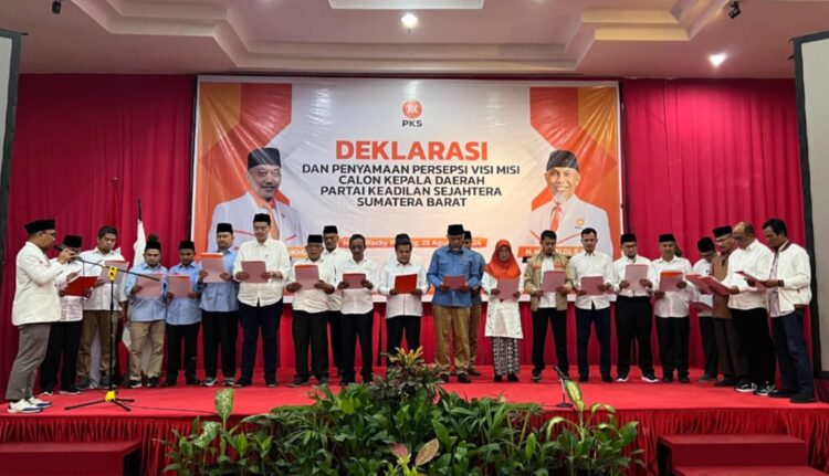 PKS Sasar 70 Persen Kemenangan di Pilkada Wilayah Sumbar 2024