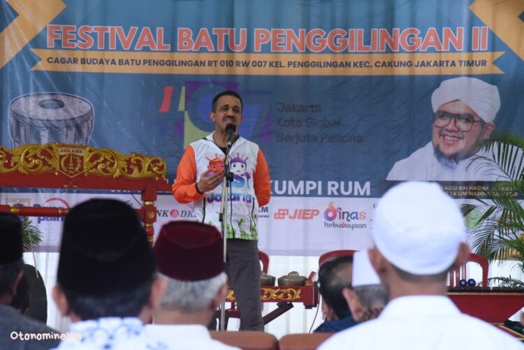 Diinisiai Legislator DKI, Walikota Jaktim Apresiasi Festival Batu Penggilingan II