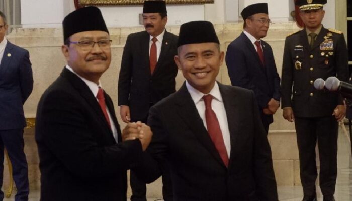 Gus Ipul dan Irjen Pol Eddy Hartono Dilantik Presiden Jokowi Sebagai Mensos dan Kepala BNPT