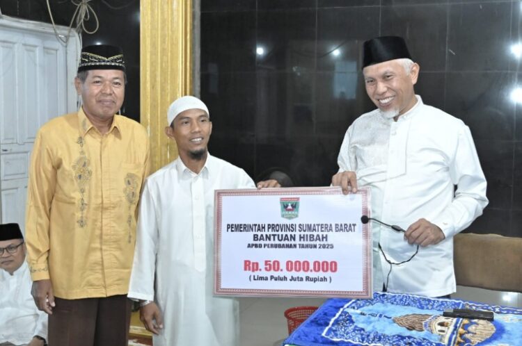 Pemprov Sumbar Berikan Rp112, 56 Miliar untuk Rumah Ibadah di Masa Kepemimpinan Mahyeldi