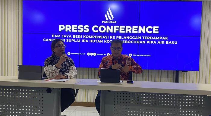 PAM Jaya Berikan Kompensasi Pada 221 Ribu Pelanggan yang Terdampak Suplai IPA dan Kebocoran Pipa