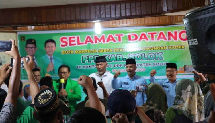 PPP Solok Solid Dukung Mahyeldi-Vasko di Pilkada Sumbar