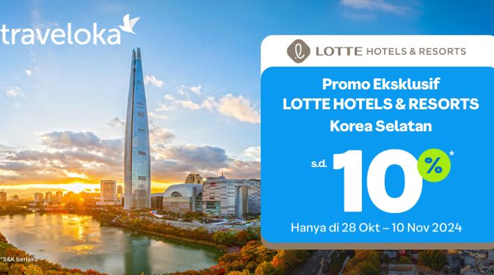 Buruan Booking! Traveloka Hadirkan Promo Eksklusif Menginap di Grup Hotel Terbesar di Korea Selatan