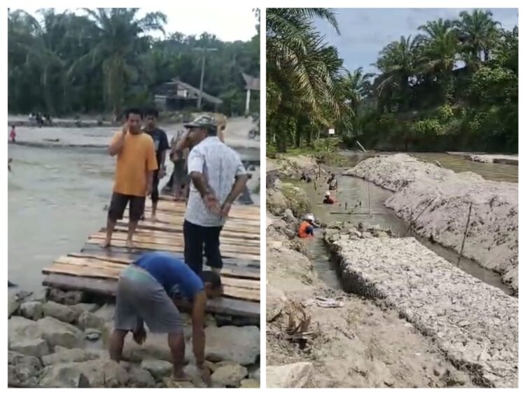 Proyek Bronjong Rp3,2 Miliar Ditolak Warga Huta Bayu Raja, LSM LIRA: Kami Akan Surati Gubernur dan Instansi Terkait