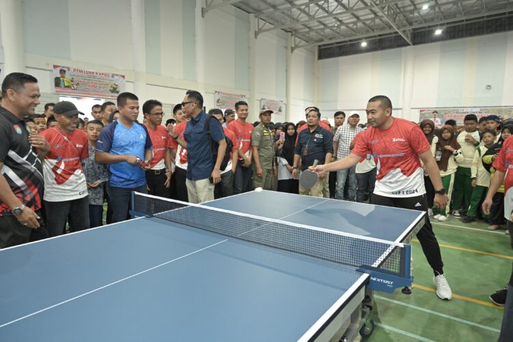 Dihelat Tanpa Anggaran Daerah, Plt Gubernur Audy Joinaldy Resmikan Turnamen Tenis Meja Antarpelajar se-Sumbar, Riau, dan Jambi di Solok Selatan