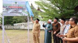 Gubernur Mahyeldi Resmikan Penetapan Lokasi Pembangunan Kantor MUI Sumbar di Kompleks Masjid Raya