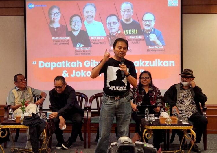 Roy Suryo Ungkap Postingan Fufufafa yang Parah: Mengarah ke Gangguan Jiwa