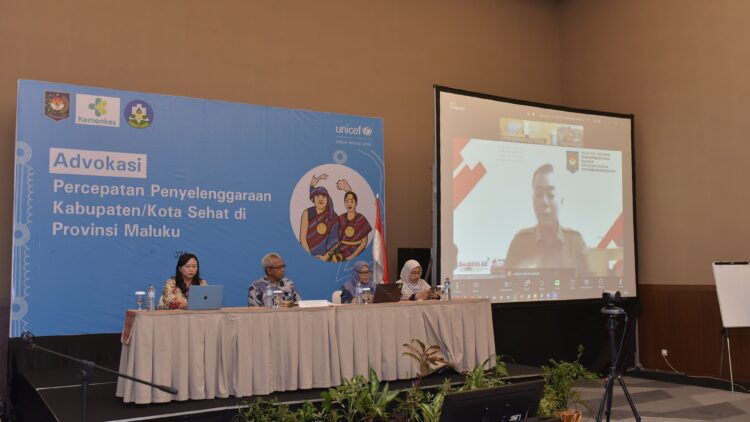 Kemendagri dan UNICEF Advokasi Percepatan Penyelenggaraan Kabupaten/Kota Sehat (KKS) di Maluku