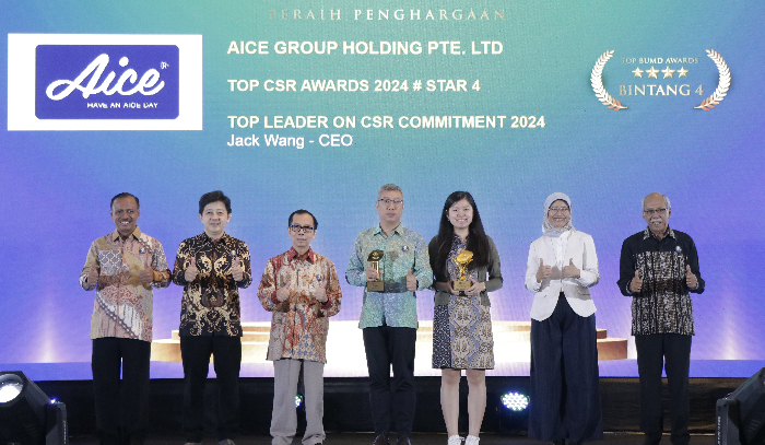 Aice Kembali Raih TOP CSR Awards 2024 untuk Keempat Kalinya Berturut-turut